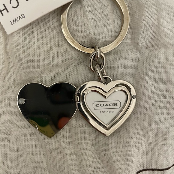 Coach Signature Locket Keychain - Picture 4 of 5